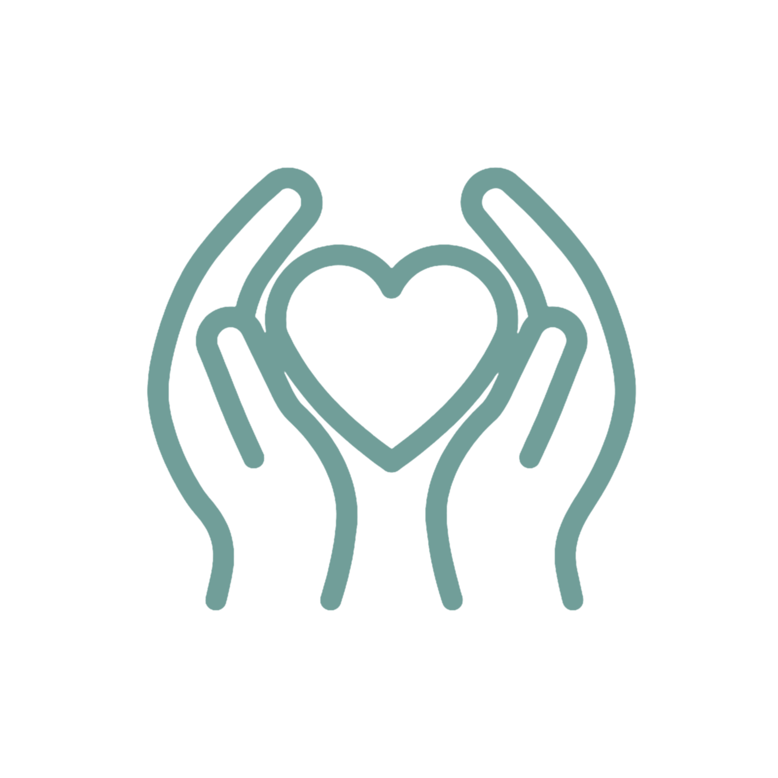 Compassionate support icon