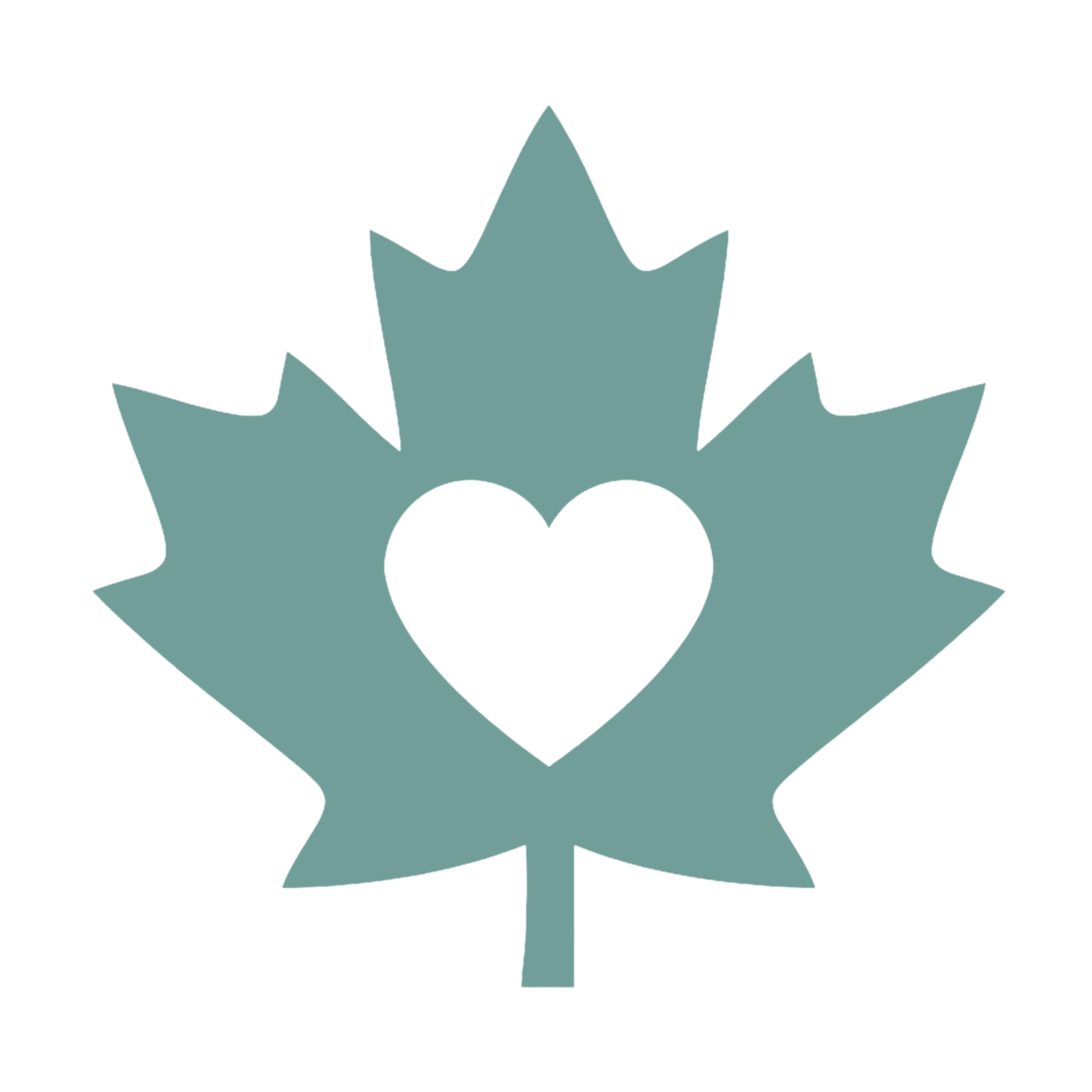 Canada heart icon